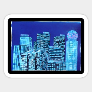 City Lights of Tomorrow Sticker